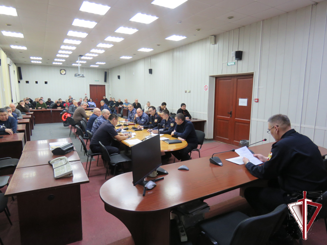В Управлении Росгвардии состоялось заседание Координационного совета по охране правопорядка в новогодние дни