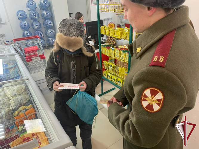 Всероссийская акция памяти «Блокадный хлеб» прошла в Олекминске с участием ВПК «Альфа» и районной Росгвардии