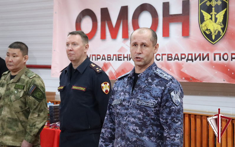 Команда детей якутского ОМОН «Юный Бизон» стала победителем конкурса «Дети Росгвардии - 2025» 