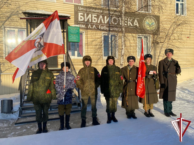 Всероссийская акция памяти «Блокадный хлеб» прошла в Олекминске с участием ВПК «Альфа» и районной Росгвардии
