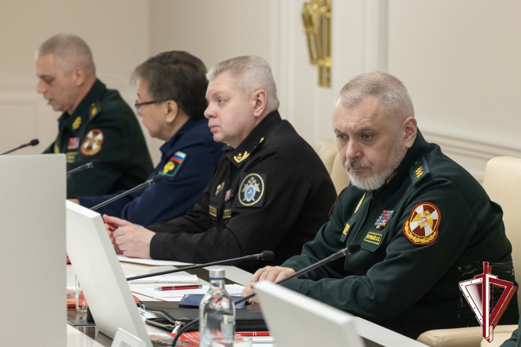 Директор Росгвардии Герой России генерал армии Виктор Золотов провел расширенное заседание коллегии по итогам работы ведомства