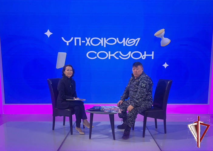 В программе «Эйгэ» на НВК «Саха» офицер Росгвардии рассказал о контроле за оборотом оружия 