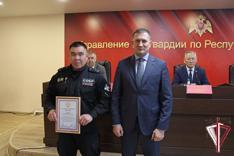 Военнослужащим и сотрудникам Росгвардии вручили награды в канун празднования Дня защитника Отечества