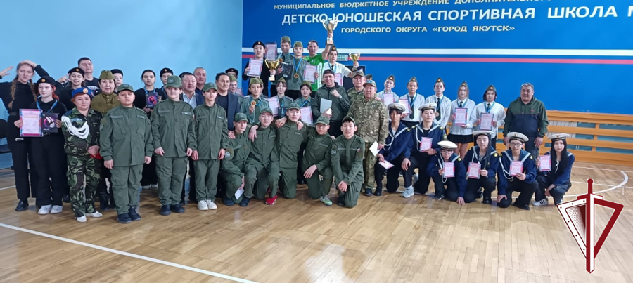 С участием ОМОН «Бизон» в Якутске прошли военно-спортивные соревнованиях на призы ДЮСШ №2  