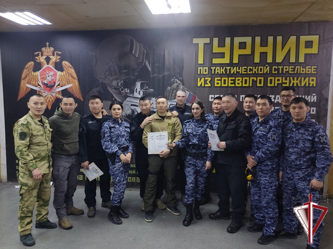 В Якутске определены победители чемпионата Росгвардии по стрельбе из боевого стрелкового оружия