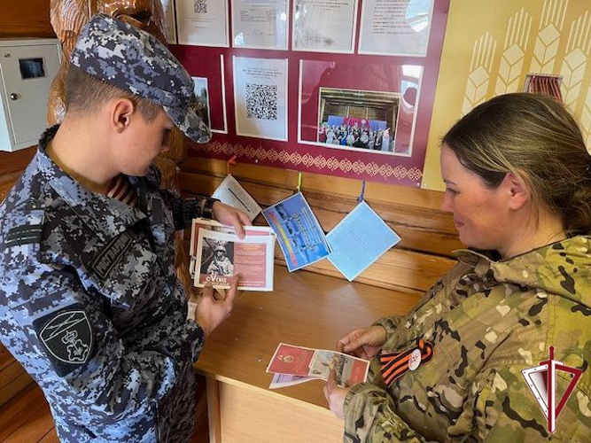 В Олекминске Росгвардия присоединилась к автопробегу «Вахта памяти-2025» и к проведению акции «Георгиевская ленточка»  