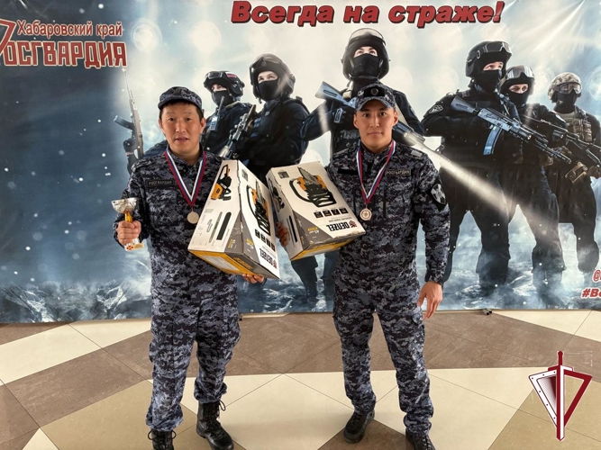 Сотрудники якутского ОВО заняли второе место в конкурсе профессионального мастерства в Хабаровске