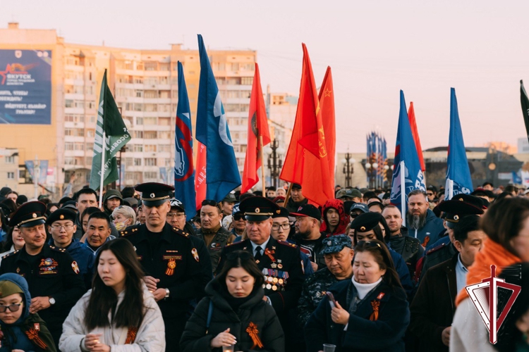 Личный состав территориального Управления Росгвардии принял участие в патриотической акции «Свеча памяти»