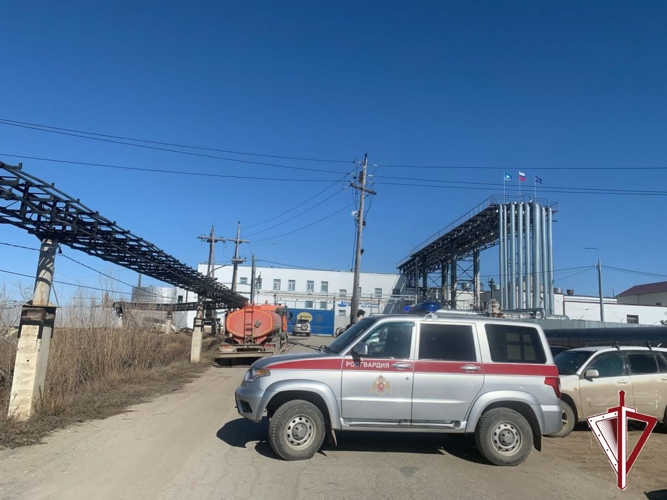АО «Водоканал» и Росгвардия провели плановые совместные учения на Водозаборных сооружениях города Якутска
