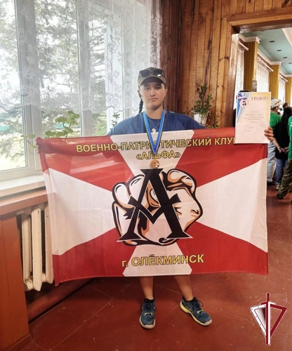 Воспитанница ВПК «Альфа» стала чемпионом по пулевой стрельбе в с.Олекминское