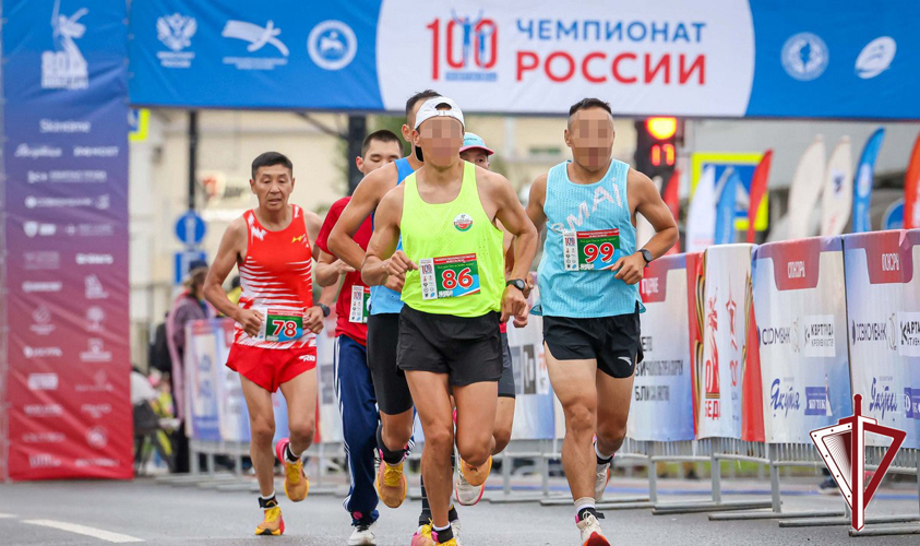 Росгвардеец стал победителем на чемпионате Якутии по бегу на сверхдальнюю дистанцию  