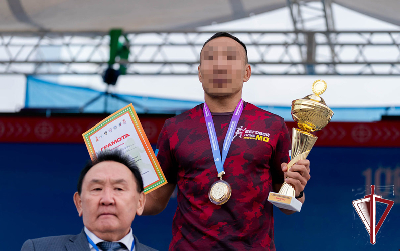 Росгвардеец стал победителем на чемпионате Якутии по бегу на сверхдальнюю дистанцию  