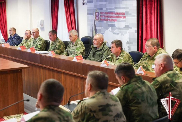 Директор Росгвардии Герой России генерал армии Виктор Золотов дал старт межведомственному командно-штабному учению