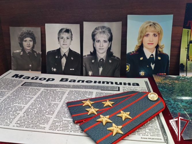Музейная комната вневедомственной охраны Якутии пополнилась экспозицией о ветеране службы Валентине Остроуховой