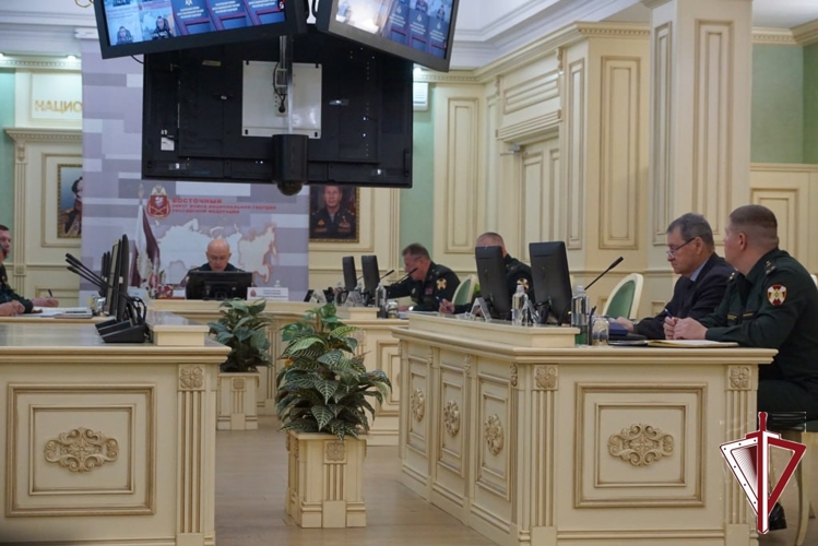 Военный совет Восточного округа Росгвардии состоялся в Хабаровске 