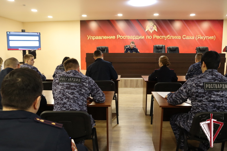 В Якутске в Управлении Росгвардии начался зимний период подготовки 