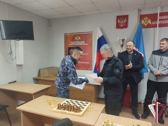 Росгвардейцы в Якутске сразились на чемпионате по шахматам 