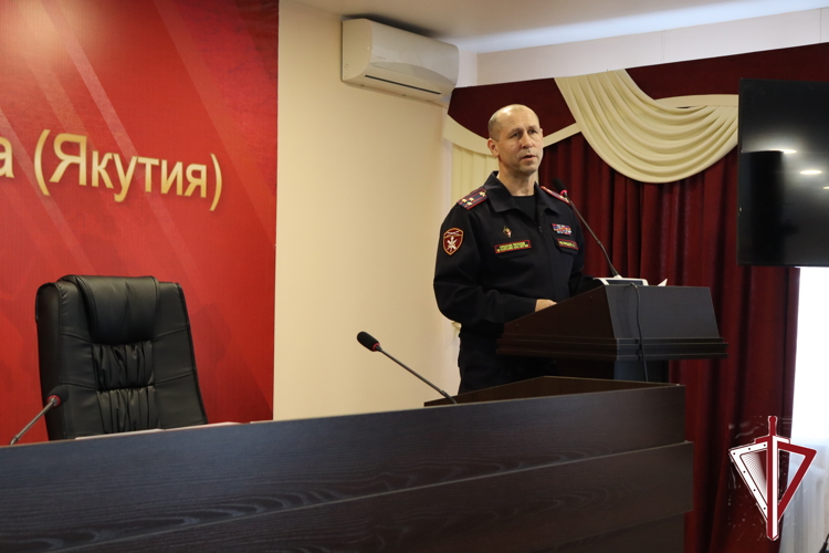 В территориальном Управлении Росгвардии поздравили защитников Отечества 