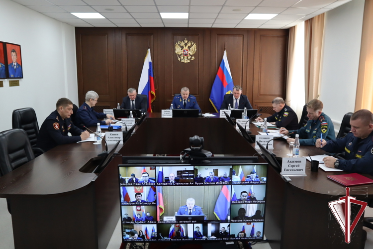 Александр Канин принял участие в координационном совещании руководителей правоохранительных органов в прокуратуре республики