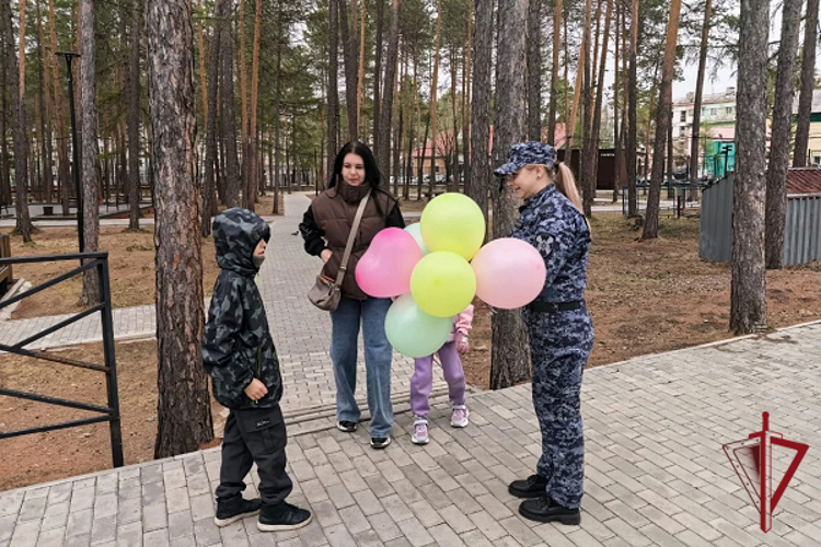 Вневедомственная охрана в Якутии поддержала акцию «Росгвардия на страже детства»