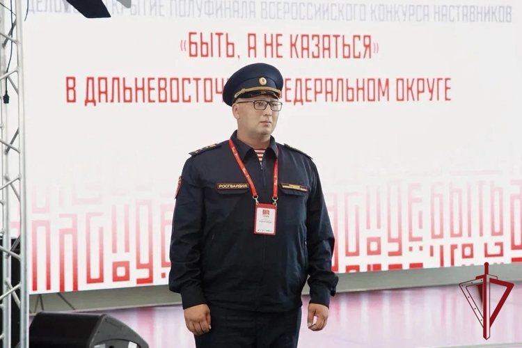 Офицер Росгвардии из Олекминска участвует во Всероссийском конкурсе «Быть, а не казаться» 