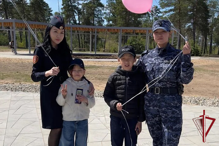 Вневедомственная охрана в Якутии поддержала акцию «Росгвардия на страже детства»