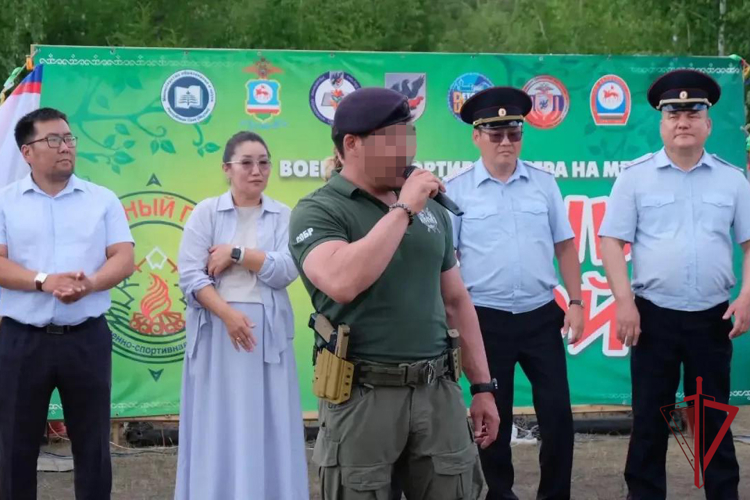 В Якутске с участием Росгвардии проходит военно-спортивная игра для подростков «Таёжный герой»
