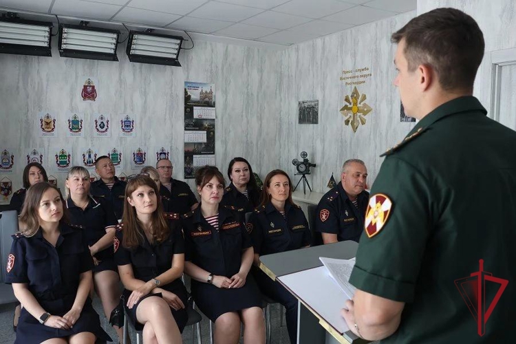 В Хабаровске прошел учебно-методический сбор с начальниками пресс-служб Восточного округа Росгвардии